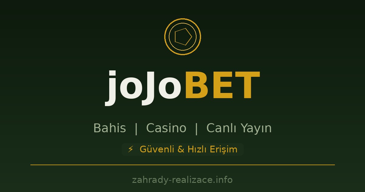 Jojobet - Bahis Casino Canlı Yayın Platformu
