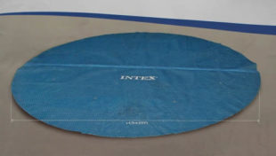 Solární plachta bublinková na bazény INTEX - kruh o průměru 4,88m