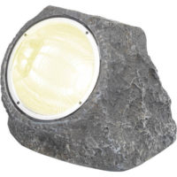 LED solární dekorativní osvětlení kámen