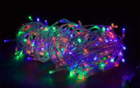 Barevný vánoční LED řetěz 40m 400 diod