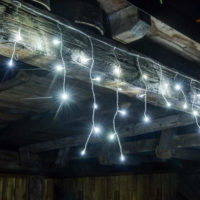 Vánoční LED rampouchy světelný déšť