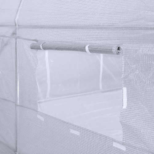 Větrací okénko fóliovníku s moskytiérou