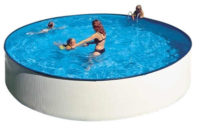 Plechový nadzemní bazén s rychlou a snadnou montáží GRE Splash 3,5 x 0,9m