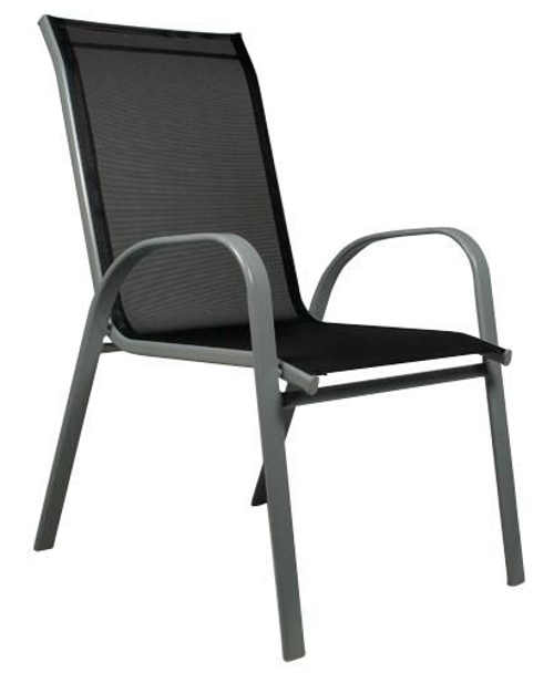 Levná kovová zahradní židle