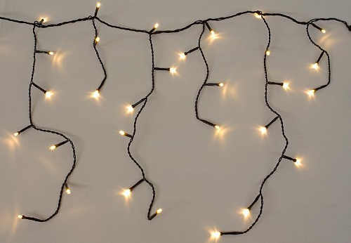 Levné propojovací svítící vánoční řetězy