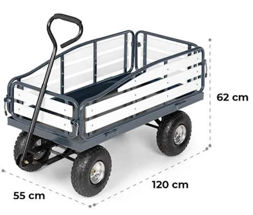Všestranný pojízdný vozík na zahradu