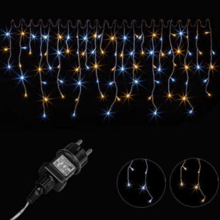 Venkovní LED světelný řetěz - déšť