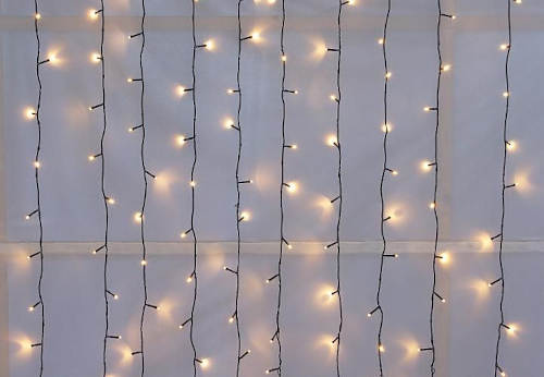 Svítící vánoční řetěz z LED světýlek